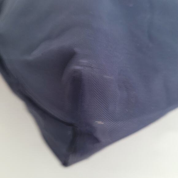 Longchamp Le Pliage Buissness Document Nylon Top Handle Tote Zip Large Blue - Picture 10 of 10